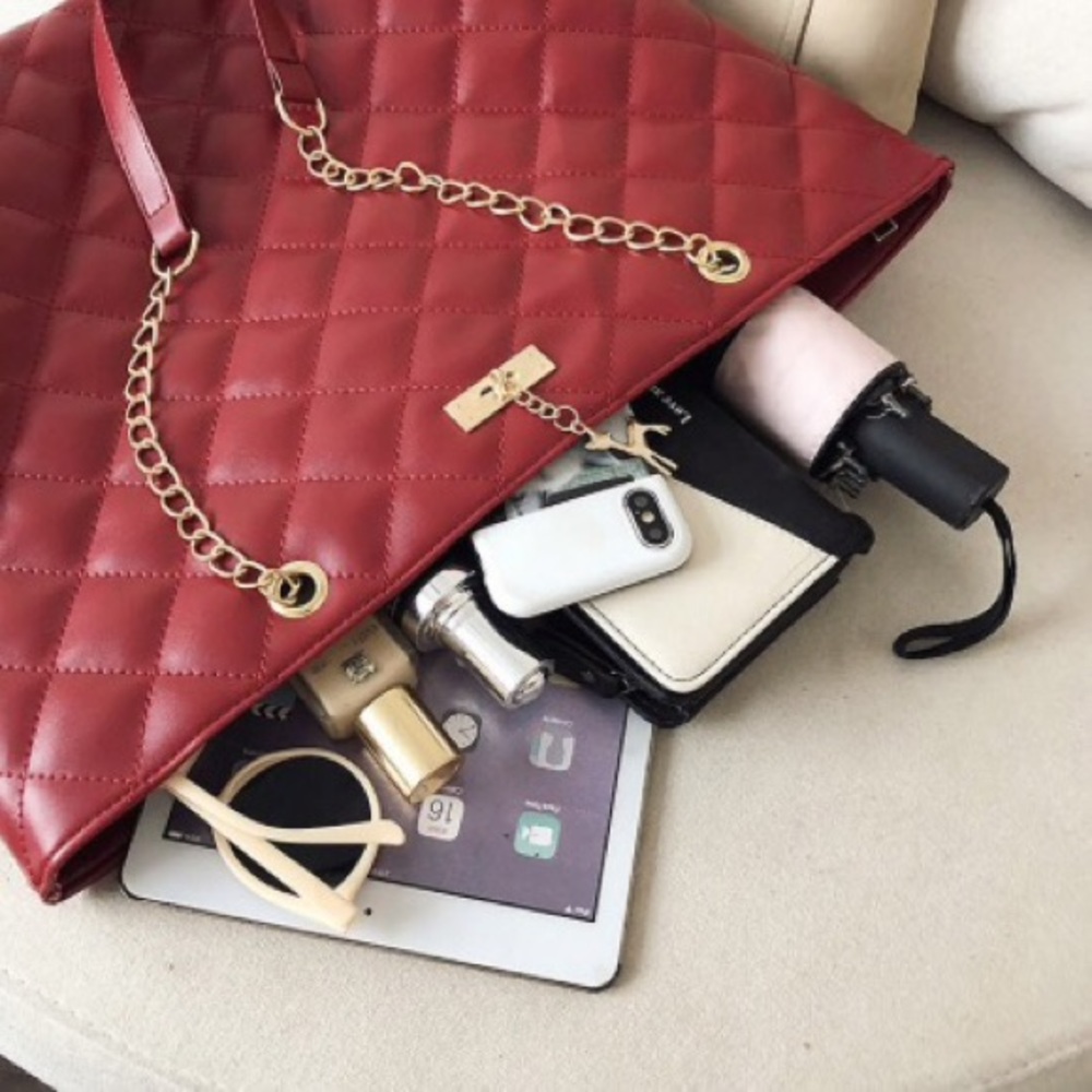 With Grace Luxury Leather Handbag